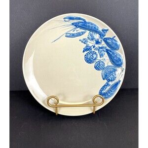 Casafina Di Mare Shellfish 10.25" Dimensional Dinner Plate Hand Painted Portugal